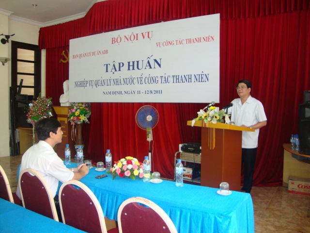 Tập huấn nghiệp vụ quản lý nhà nước về công tác thanh niên tại tỉnh Nam Định